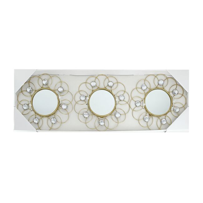 Set of Three Ripple Mirrors