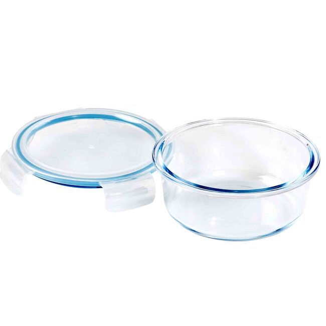 WILTSHIRE 950ml Round Glass Container