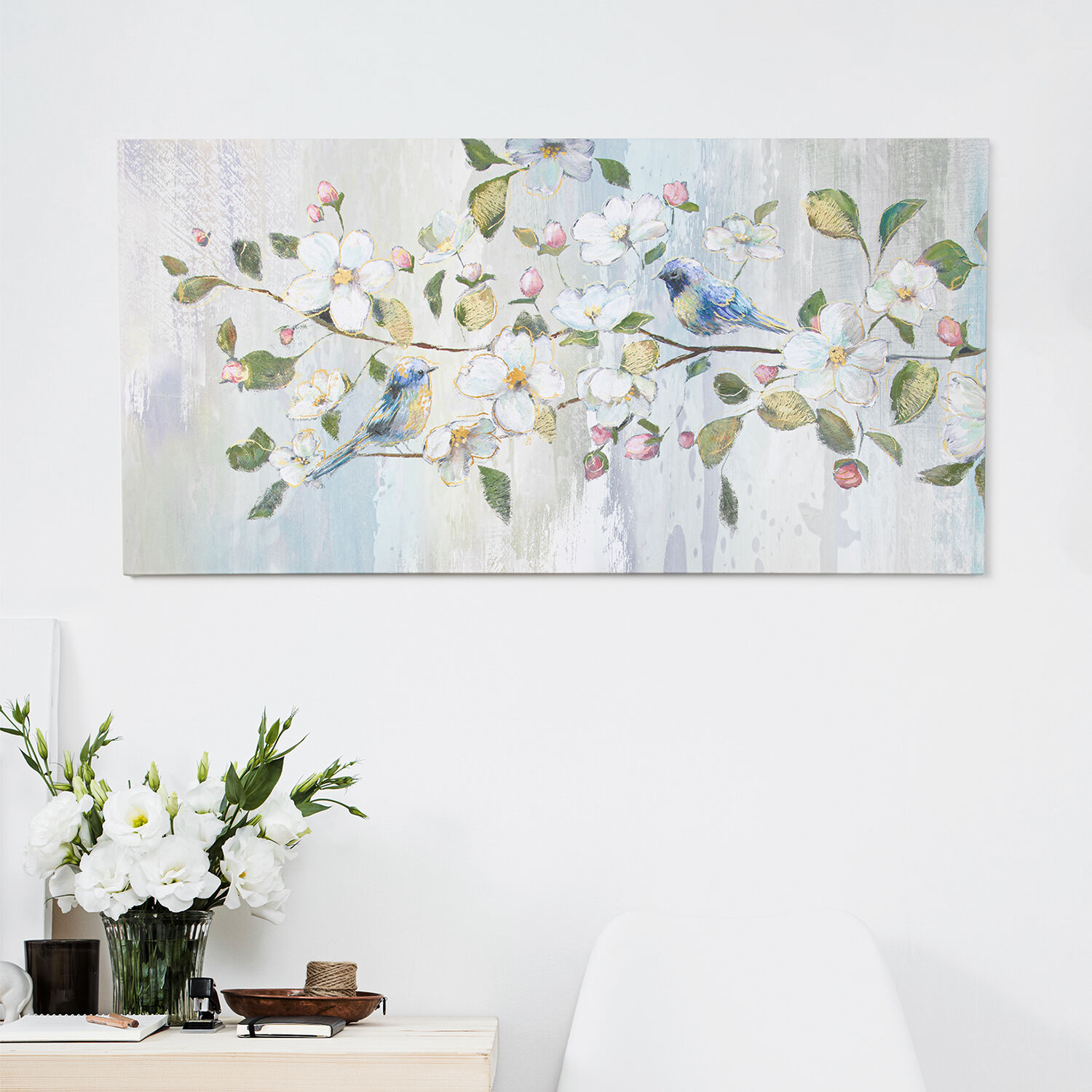 Delicate Blossom Canvas 50x100cm - Home Store + More