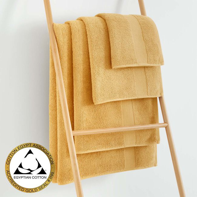 EGYPTIAN COTTON OCHRE Hand Towel