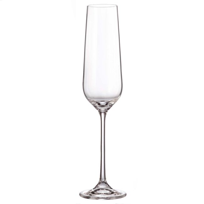 Bohemia Globo 210ml Flute Glasses 4 Pack