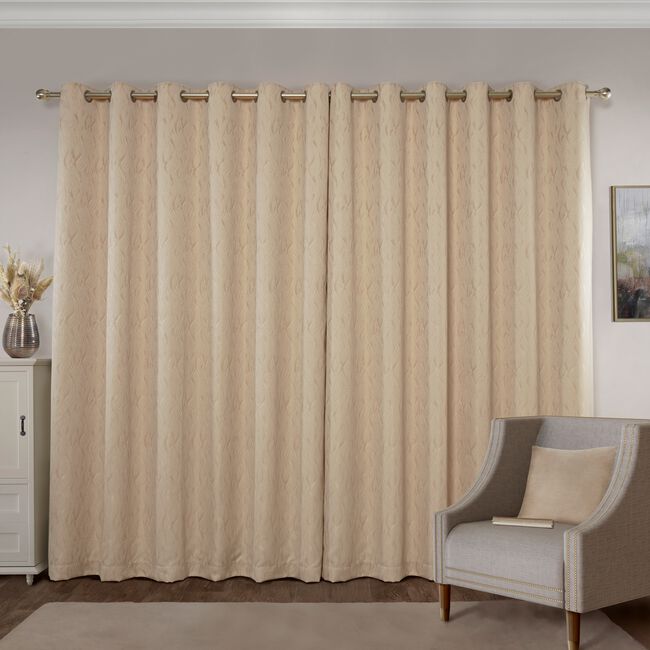 BLACKOUT & THERMAL LUXE GOLD 66x54 Curtain