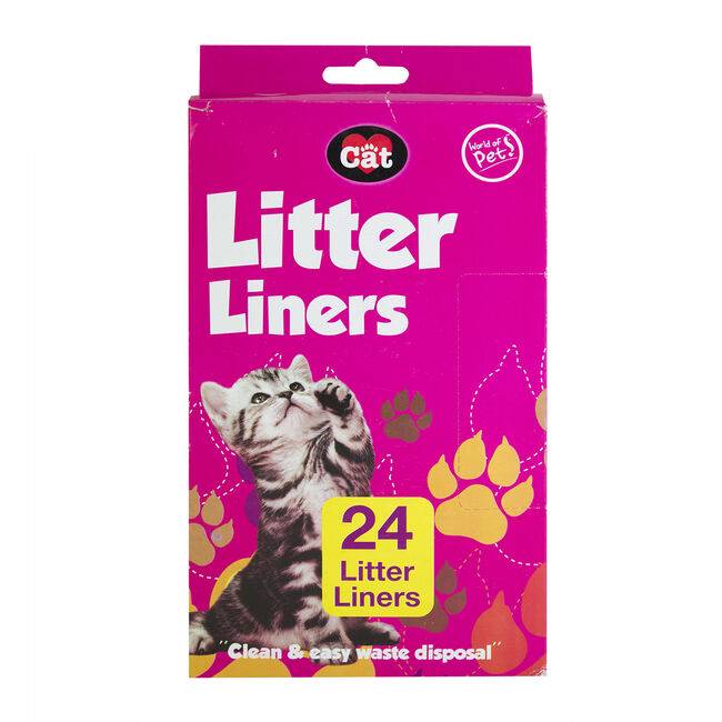 Cat Litter Tray Liners 16 Pack