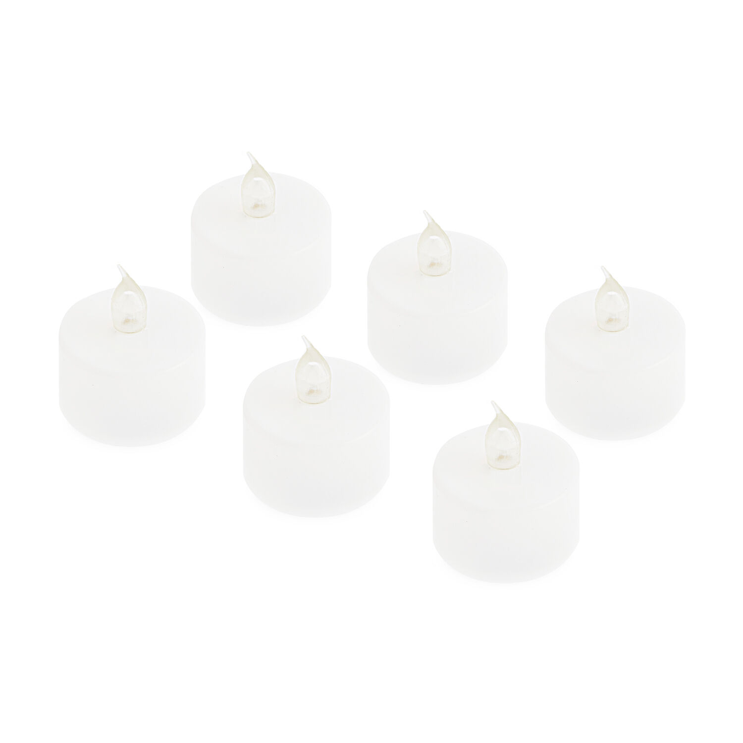 LED Tea Lights 6 Pack Home Store More