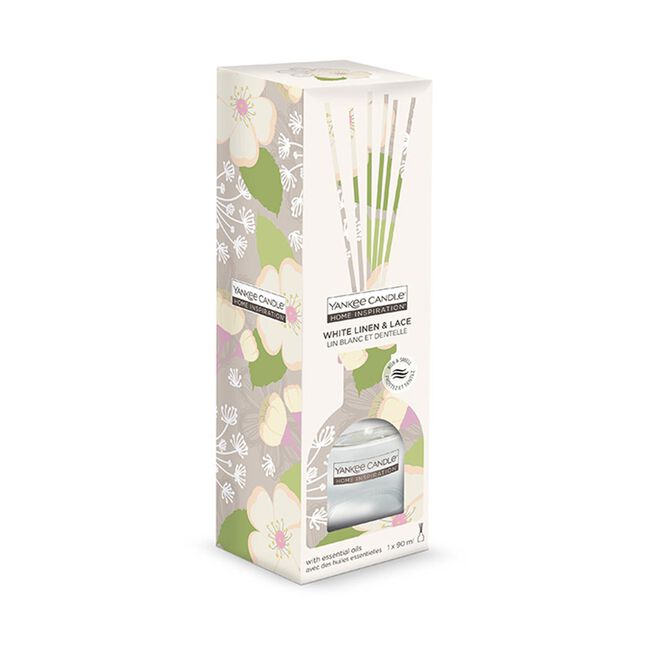 Yankee Candle® Reed Diffuser White Linen & Lace