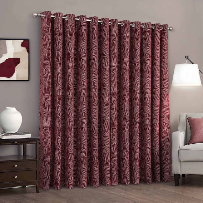 ACHILL WINE 66x54 Curtain