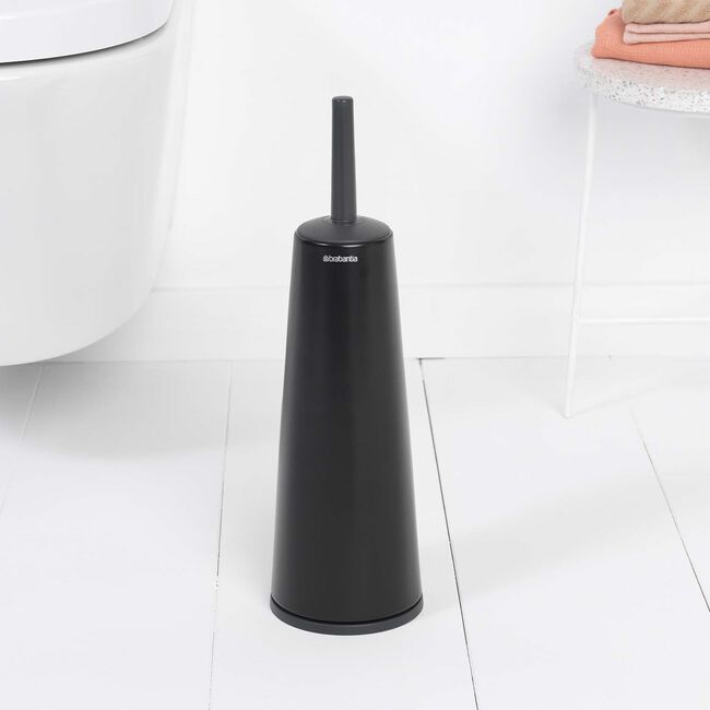 Brabantia Toilet Brush & Holder - Black