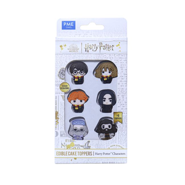 Harry Potter Characters 6 Edible Cupcake Toppers