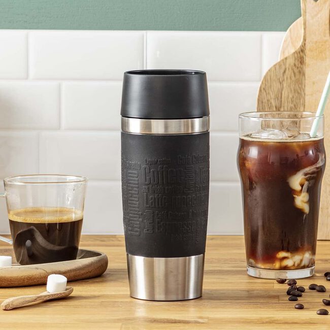 Tefal Black Travel Mug 360ml 