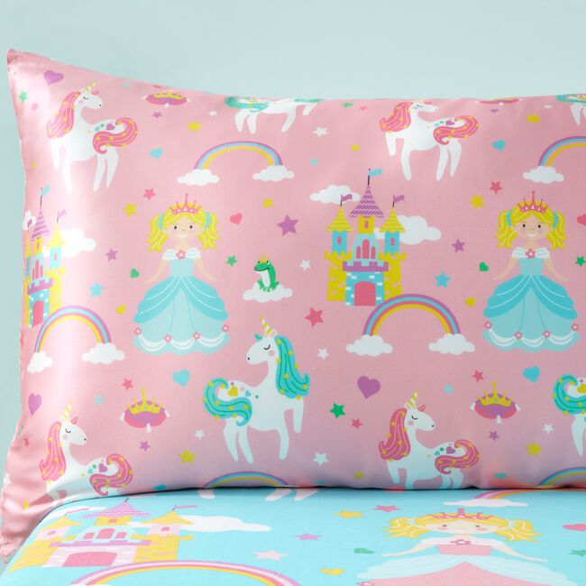 Silk Pillowcase Rainbow Kingdom 50cm x 75cm