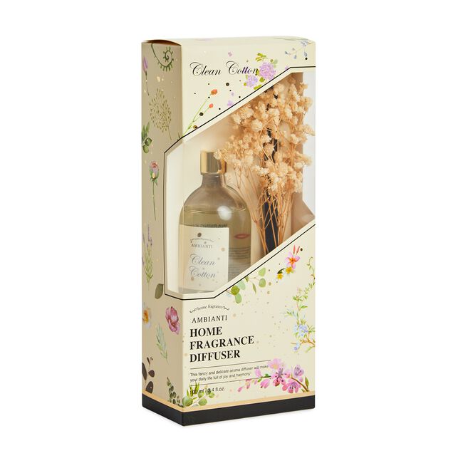 Ambianti Dried Flower Clean Cotton Reed Diffuser