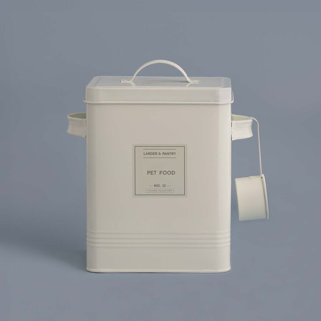 Typhoon Living Cream 6L Storage Canister with Labe