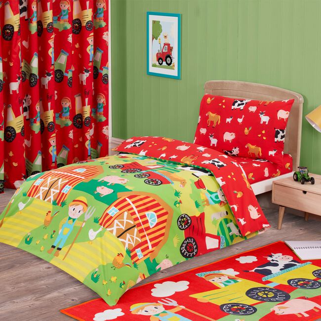 JUNIOR BED DUVET COVER Sunshine Farm