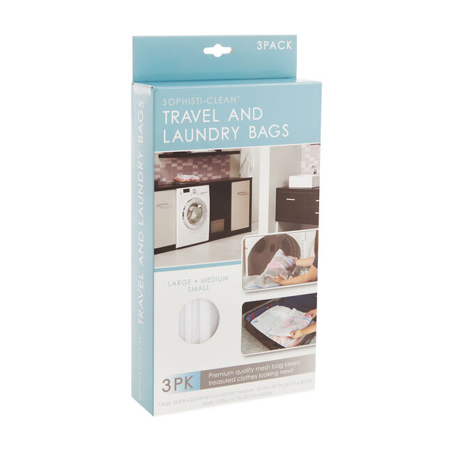 Laundry & Travel Bags 3 Pack