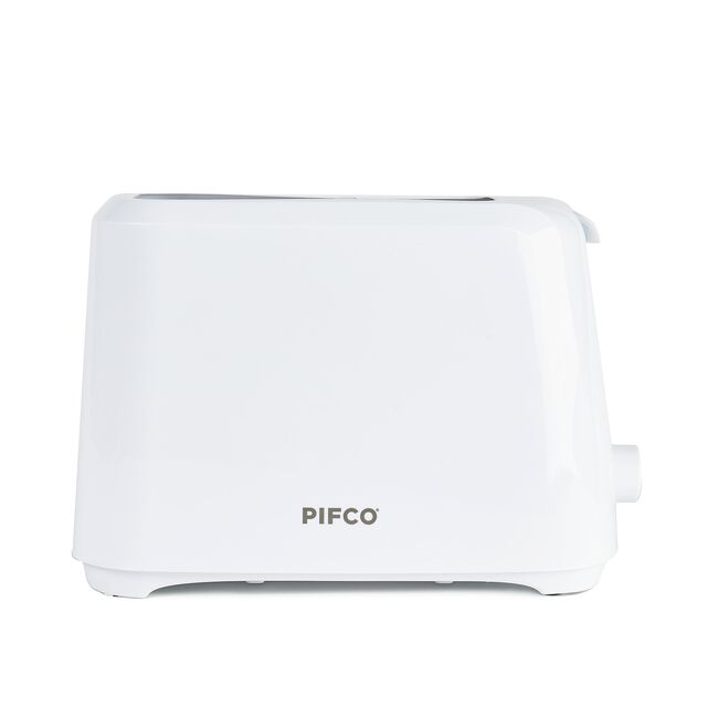 Pifco Essential 2 Slice White Toaster