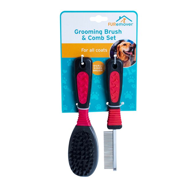 Furemover Paws First Grooming Brush & Comb Set