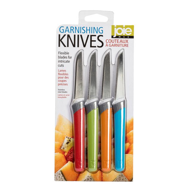 Joie 4 Garnishing Kitchen Knives