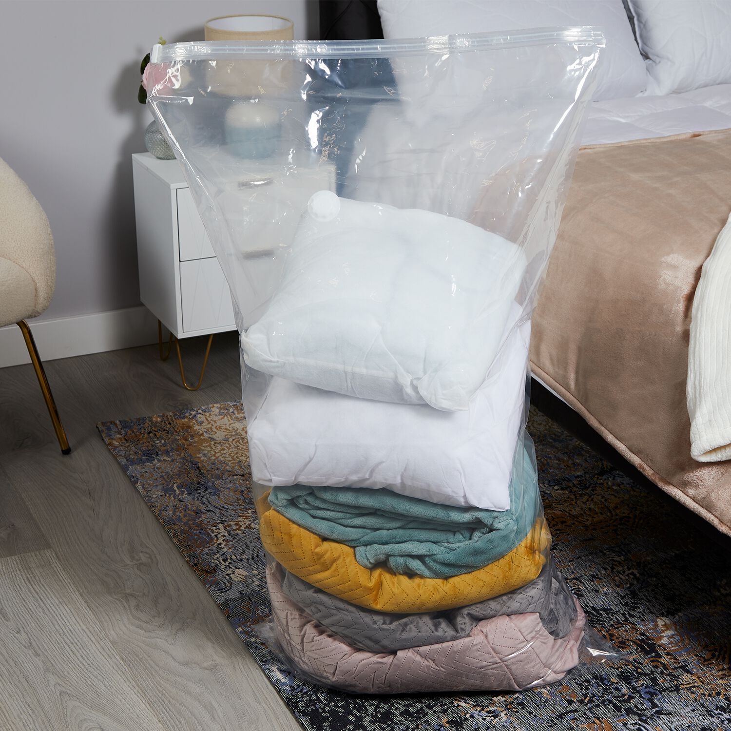 Vacuum bags for best sale bedding