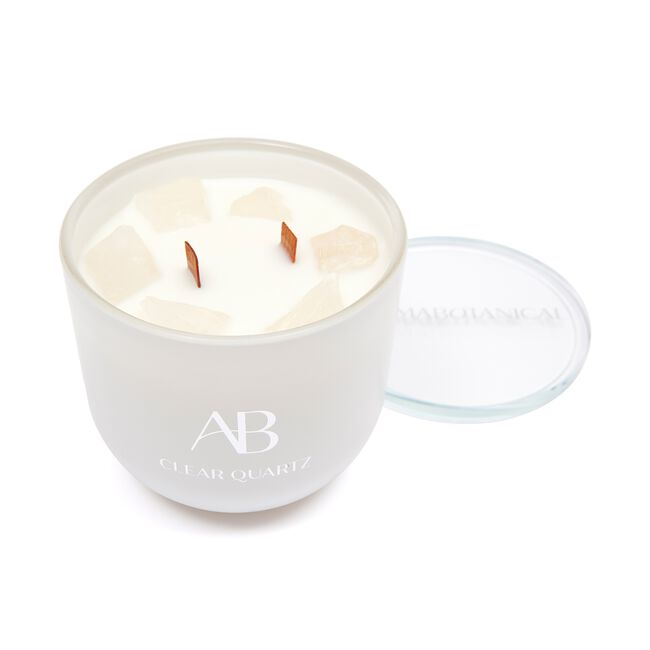 Aromabotanical Crystal Clear Quartz 2 Wick Candle