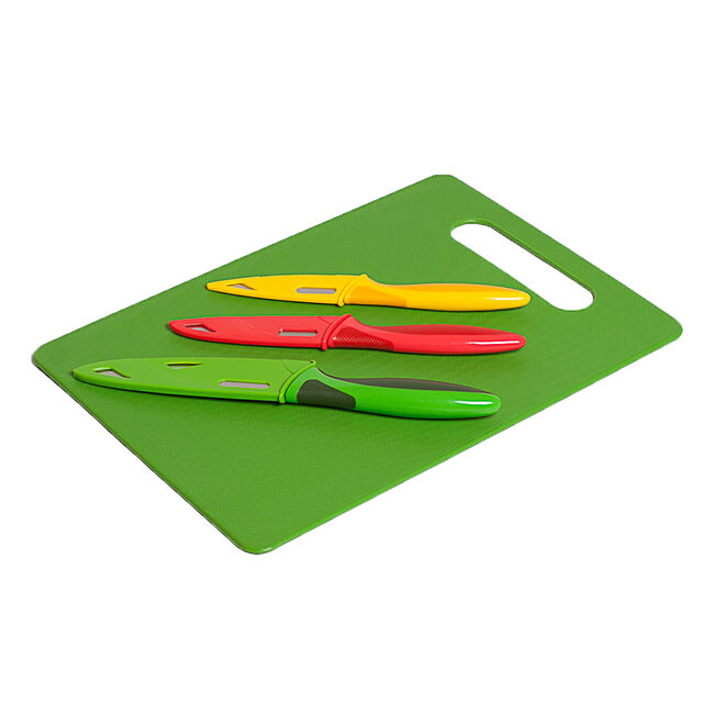 Zyliss Knife Set With Chopping Board 3 Piece