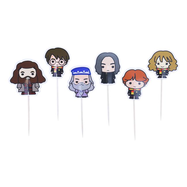 Harry Potter Characters 6 Cupcake and Treat Topper