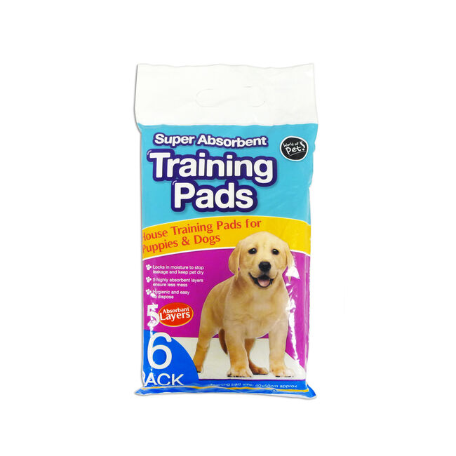 Puppy Training Pads - 6 Pack