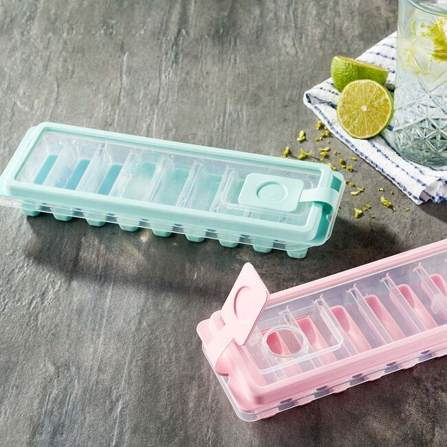 Cool & Tight Non-Stick Ice Cube Tray with Lid 