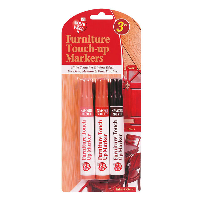 Furniture Touch Up Markers 3 Pack