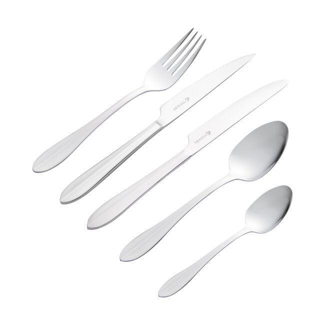 Viners Breeze 16 pc + 4 Steak Knives Cutlery Set