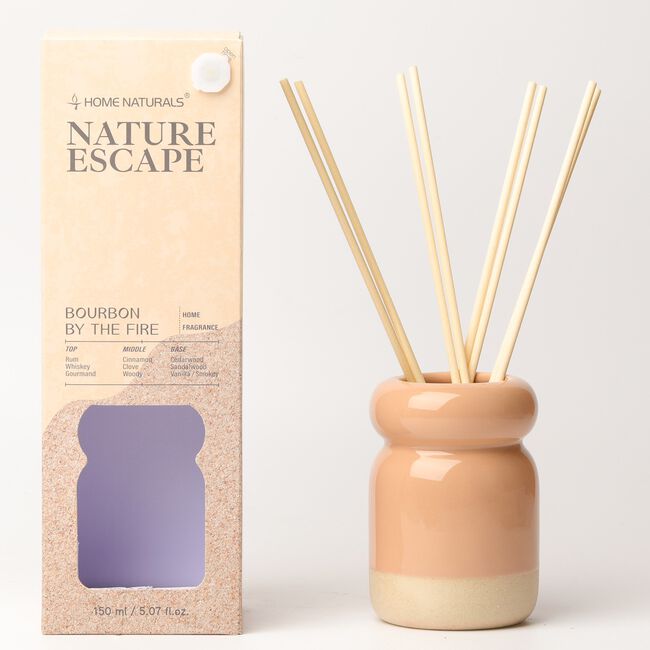 Nature Escape Warm Bourbon 150ml Reed Diffuser