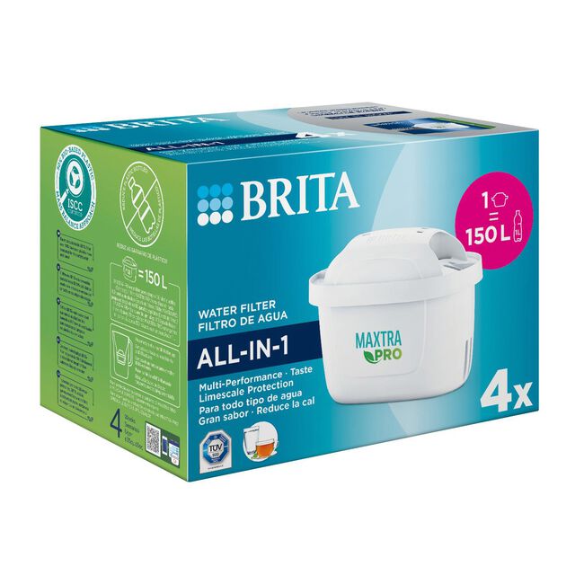 Brita MAXPRO 4 Pack All In One