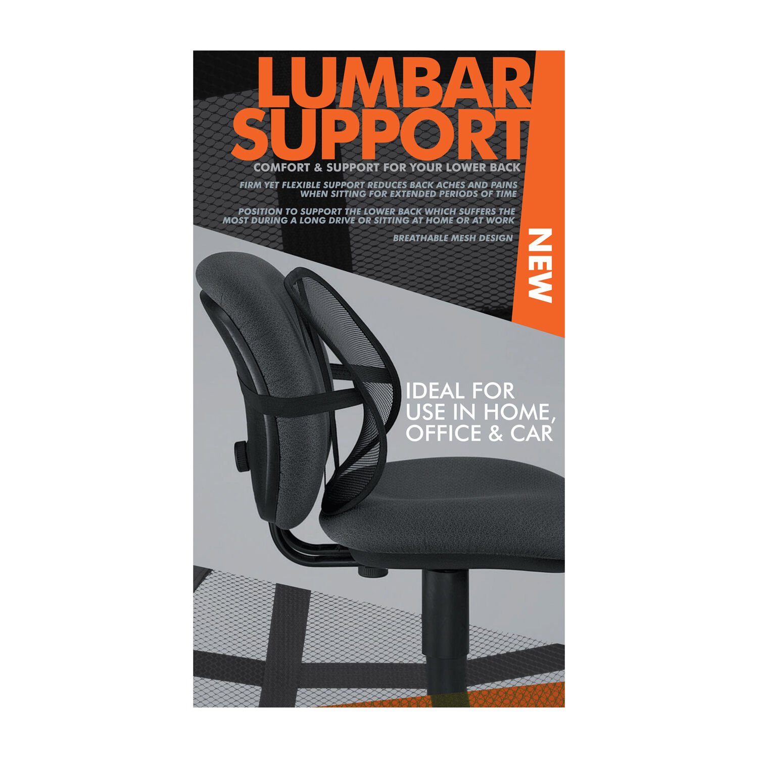 Office chair on sale backrest support