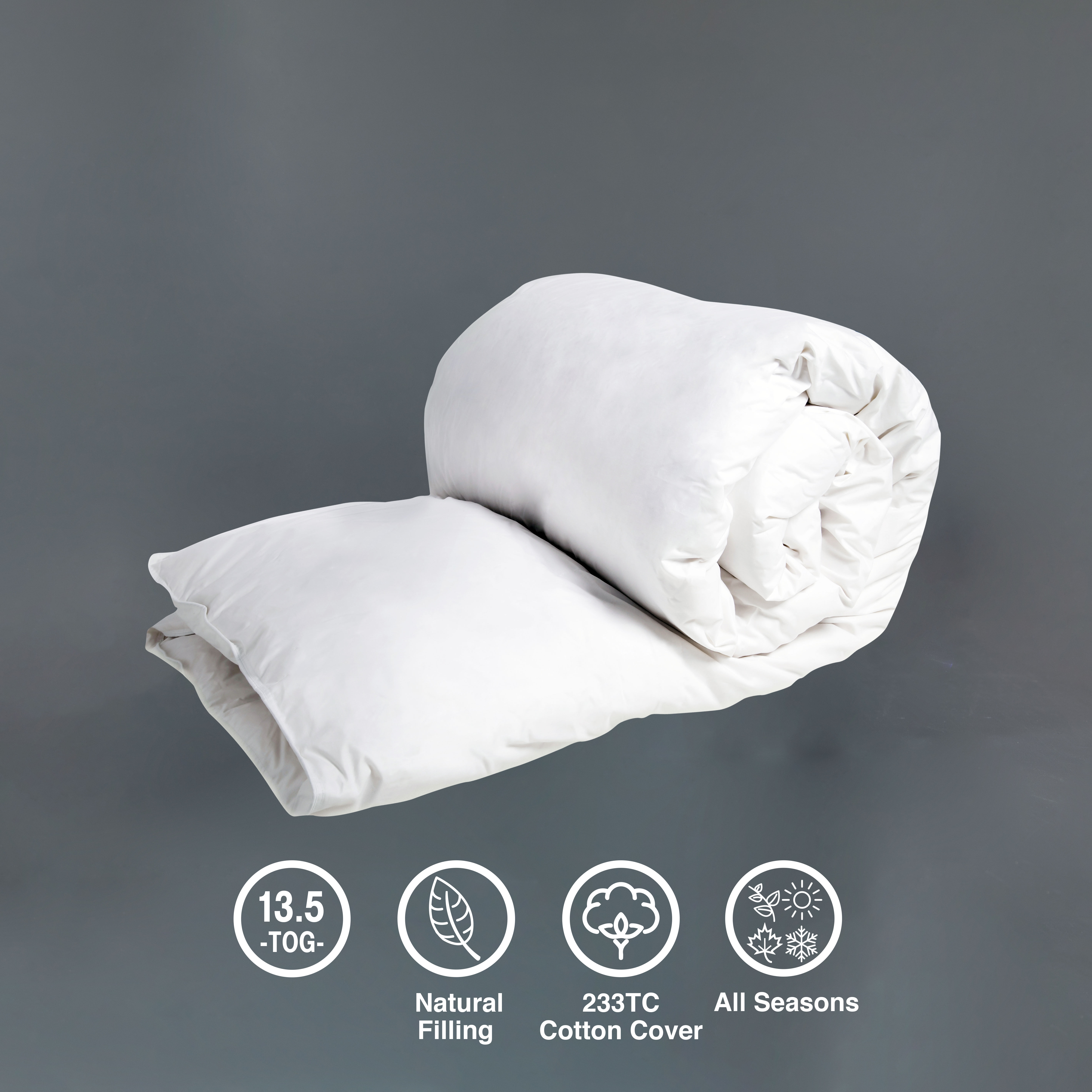 Duck feather sale duvet king size