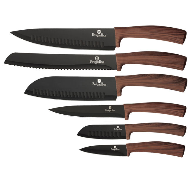 Berlinger Haus Original Wood Knife Set - 6 Piece