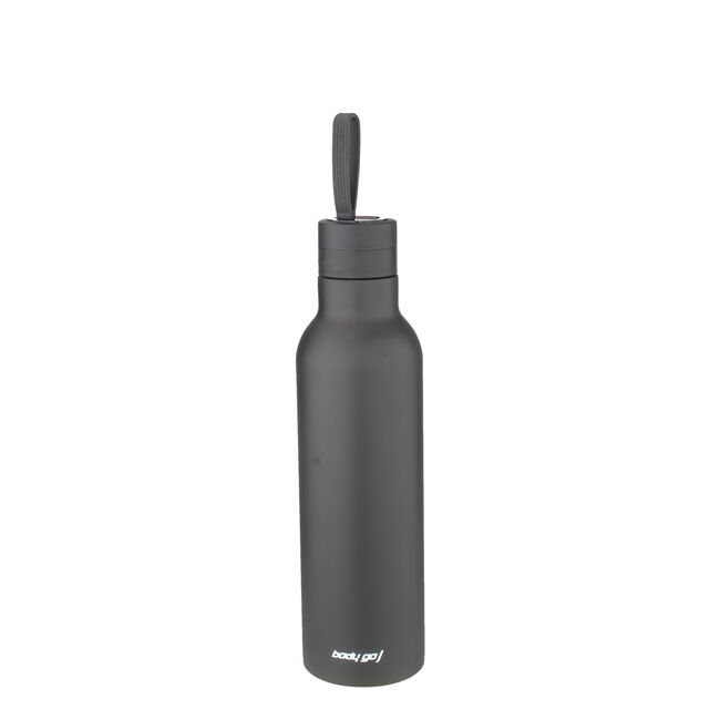 Bodygo Vacuum Sport Water Bottle Flask 480ml-Black