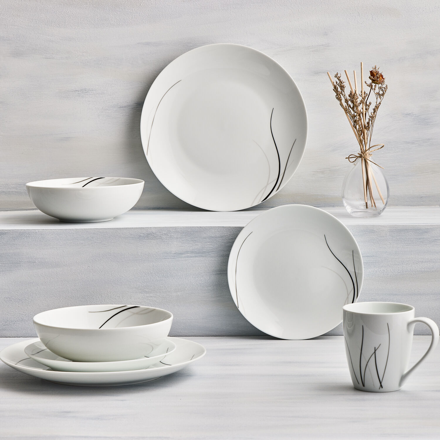 Metal 2024 dish set