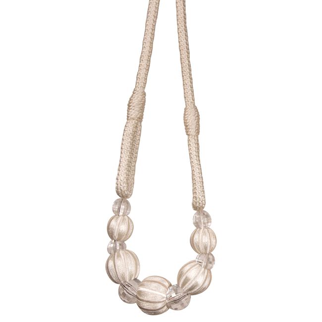 Paris Cable Ball Cream Tieback 