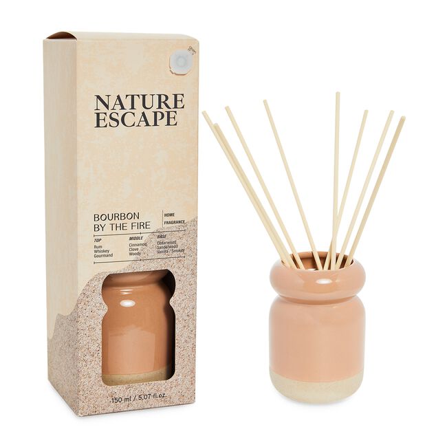 Nature Escape Warm Bourbon 150ml Reed Diffuser