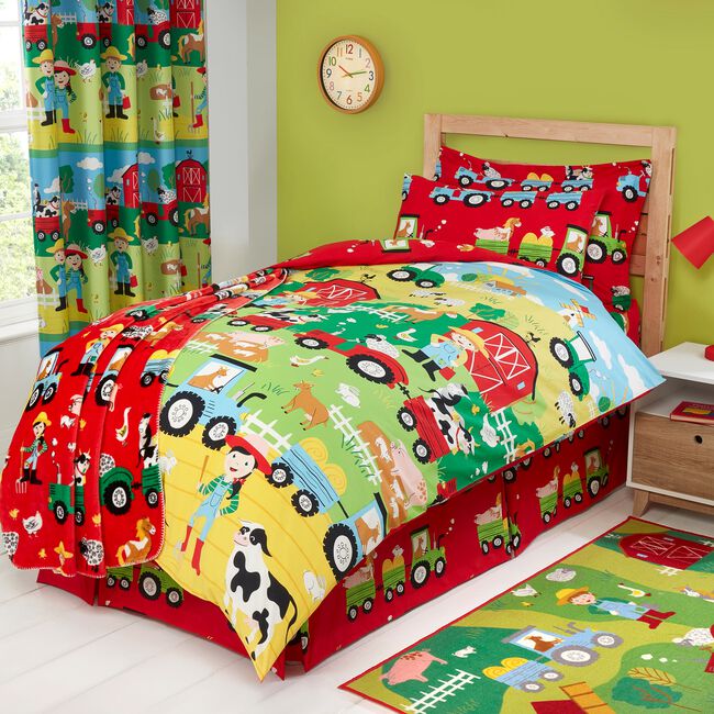 JUNIOR BED DUVET COVER Sweet Dreams Farm