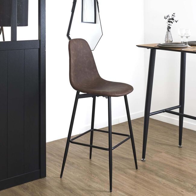 Amber Brown Bar Stool (Price Per Stool)