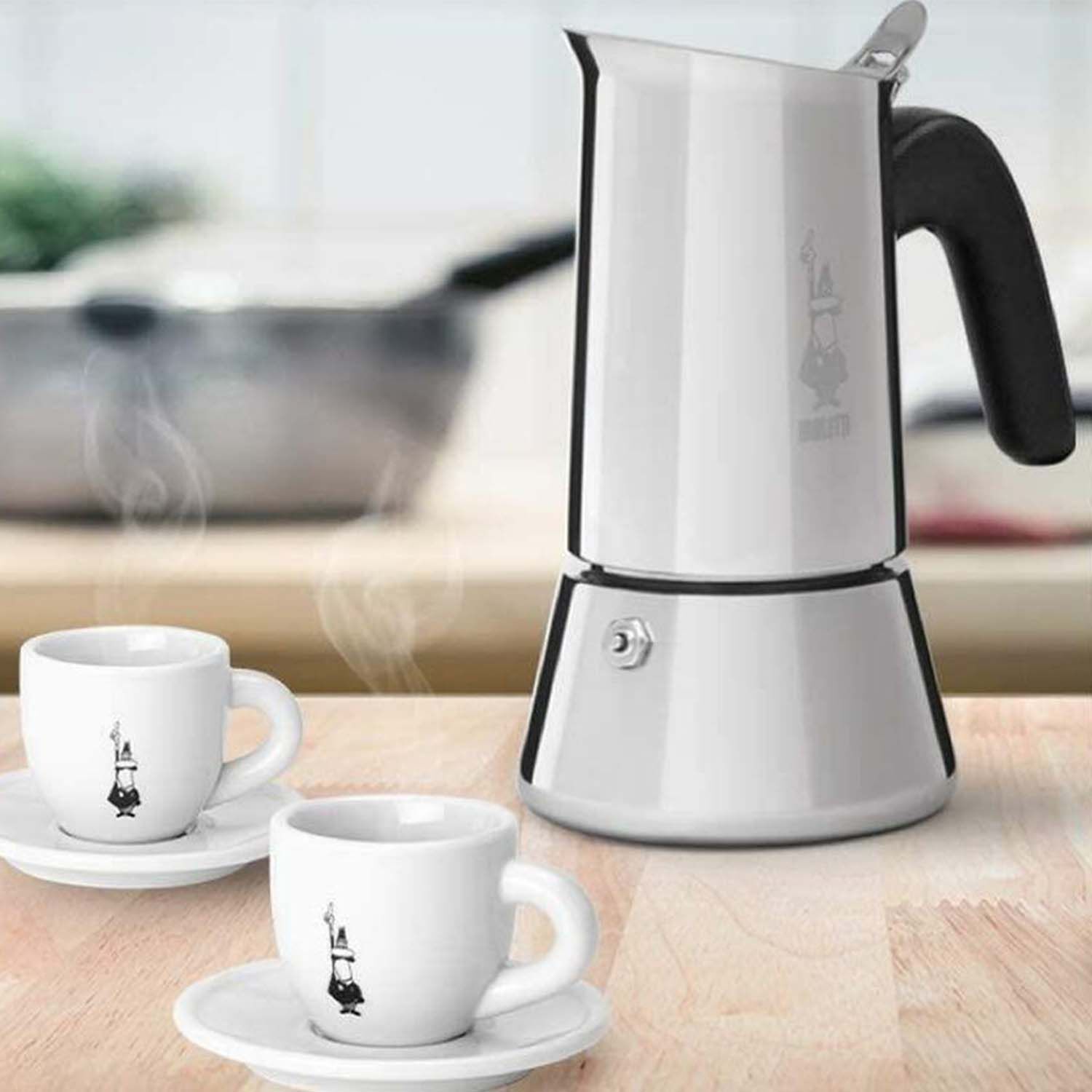 Bialetti Venus Induction 4 Cup Silver