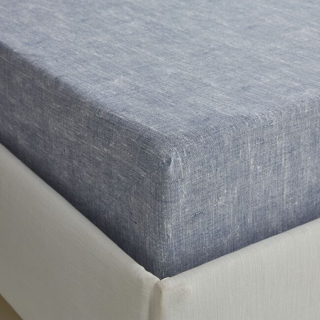 LUGH CHAMBRAY Single Fitted Sheet