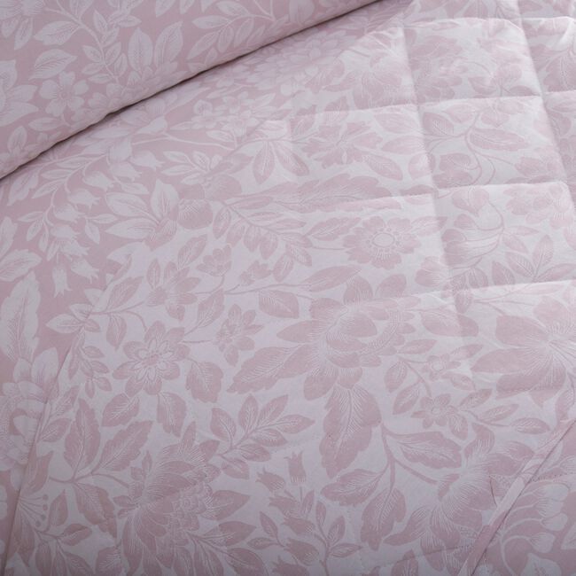 Clarisse Bedspread 200cm x 220cm - Blush