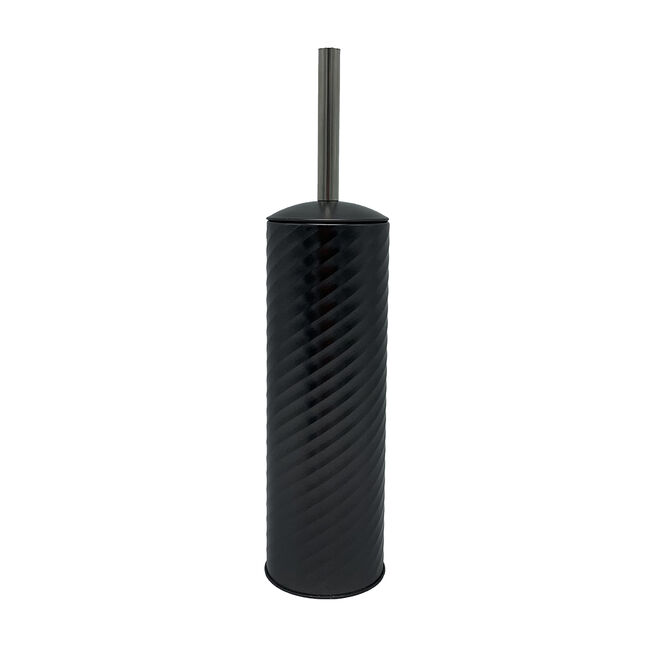 Spiral Embossed Toilet Brush - Charcoal