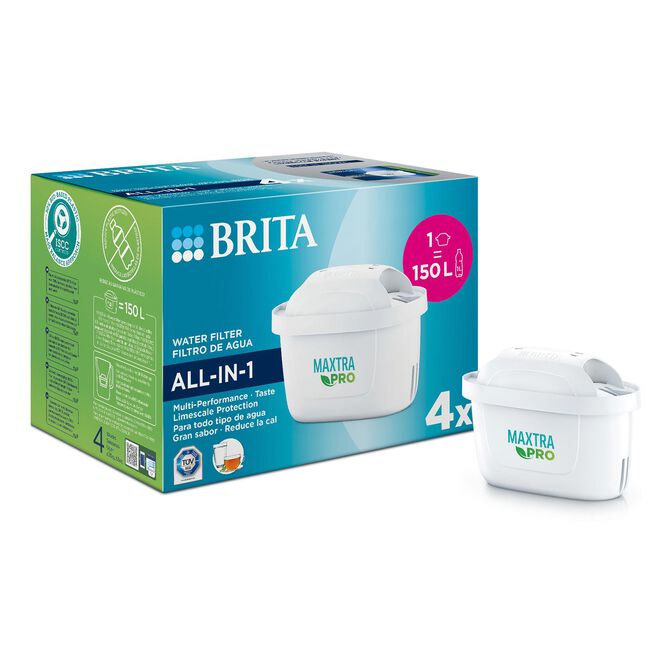 Brita MAXPRO 4 Pack All In One