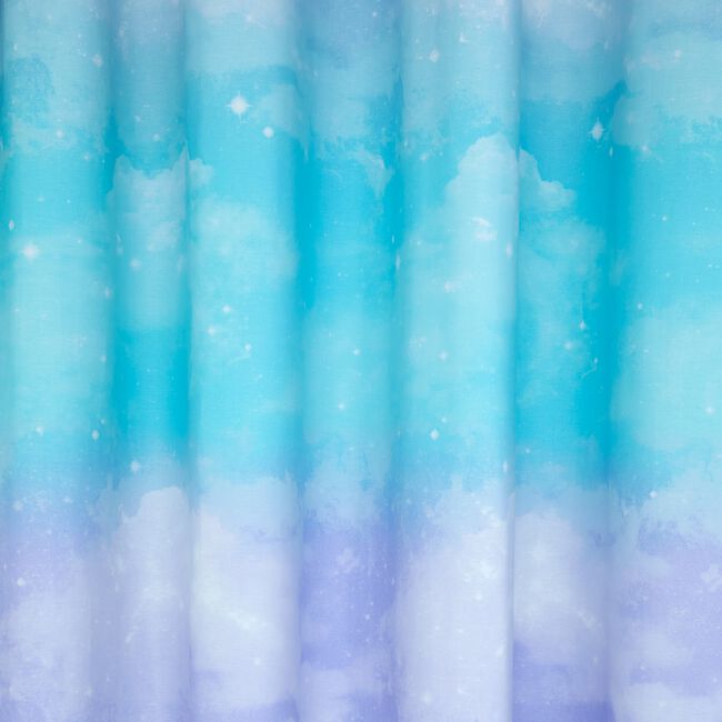 OMBRE CLOUDS 66X54 CURTAIN