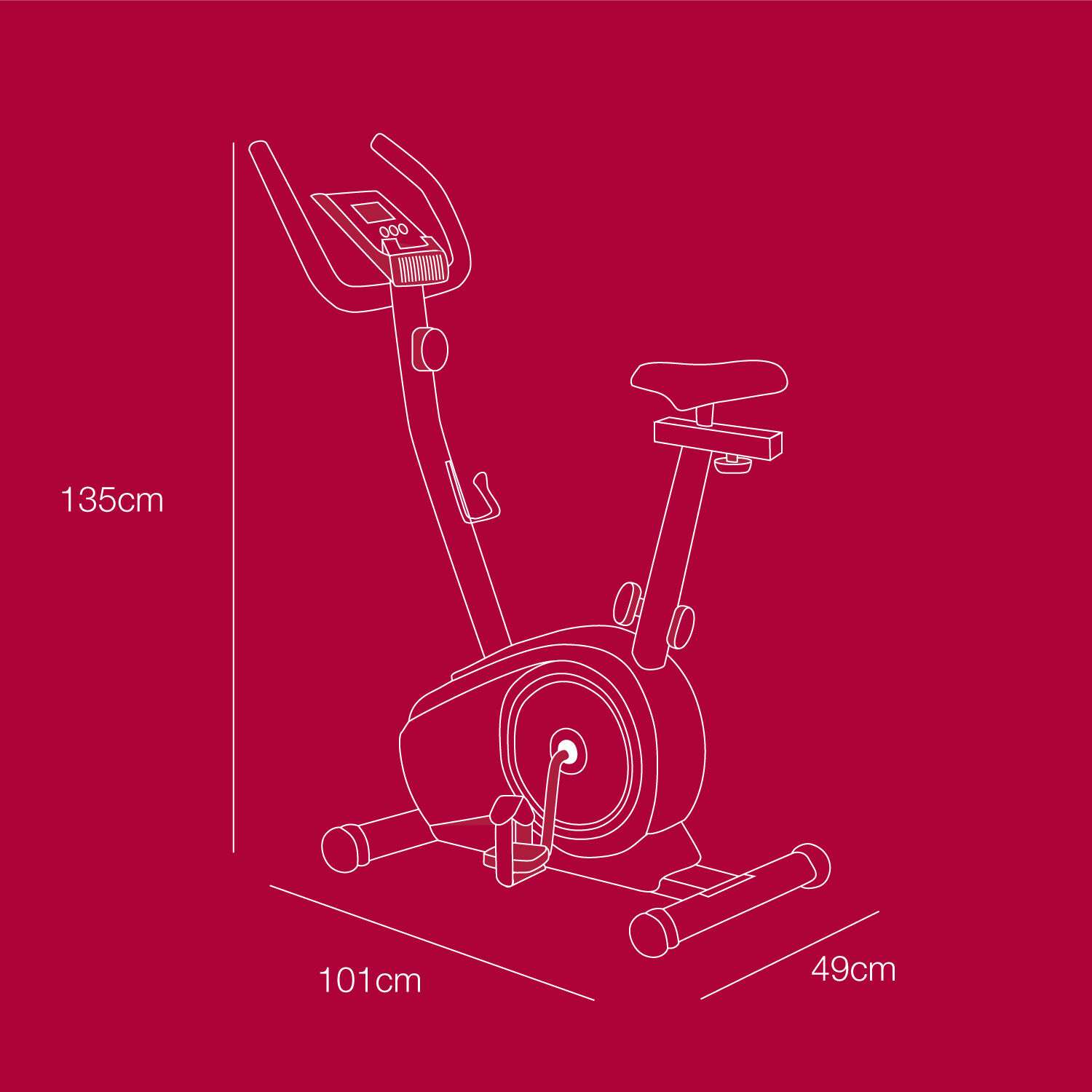 Bodygo fitness magnetic 2025 upright exercise bike review