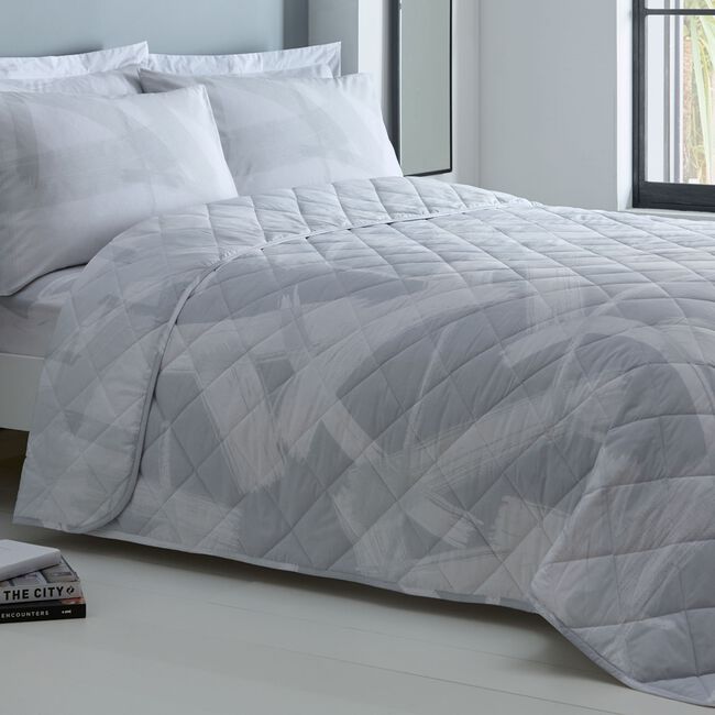 Presley Bedspread 200cm x 220cm - Grey