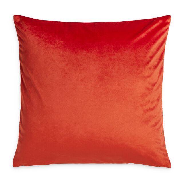 TRIANGLE STITCH TOMATO RED 45X45 Cushion
