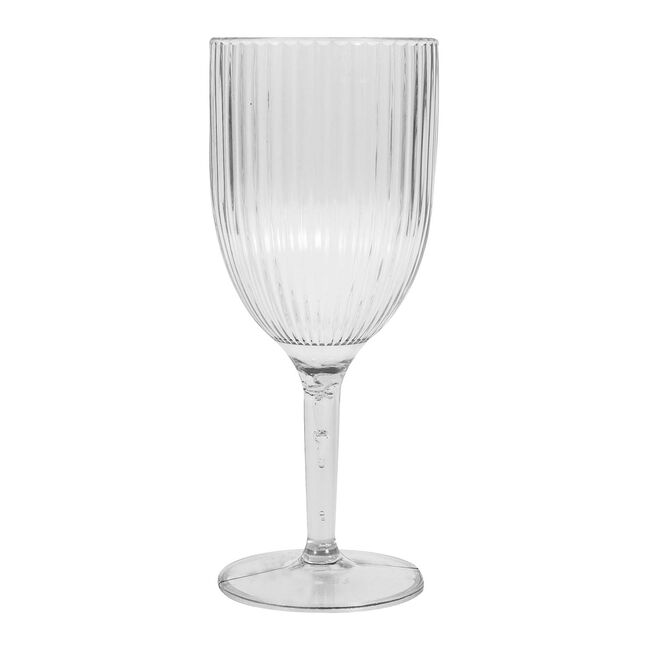 Bello Crystal Cut Wine Goblet